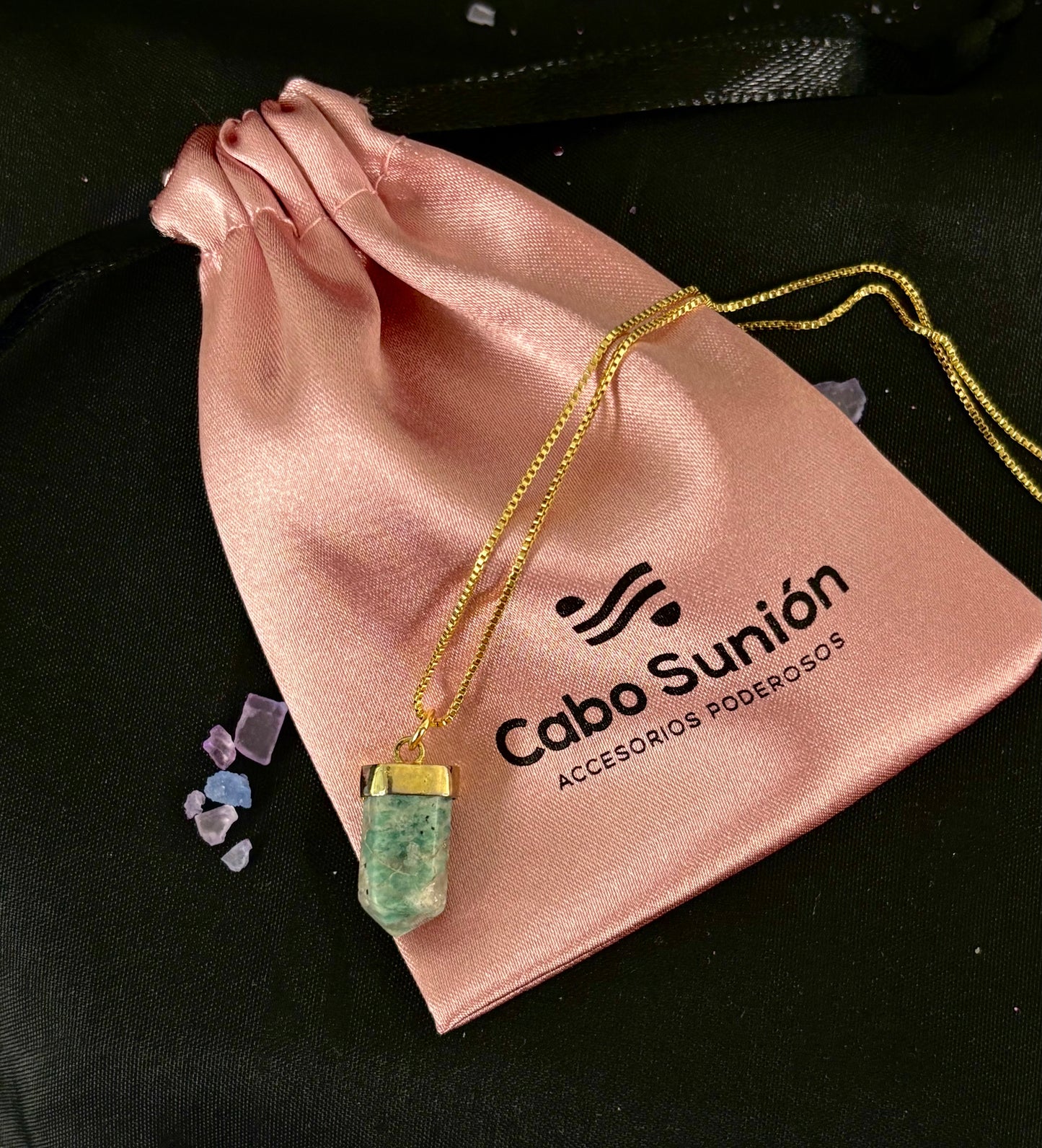 Collar Amazonita - Calma, comunicación y equilibrio