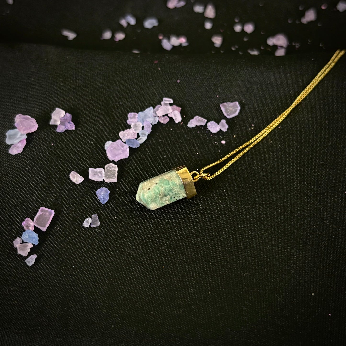 Collar Amazonita - Calma, comunicación y equilibrio