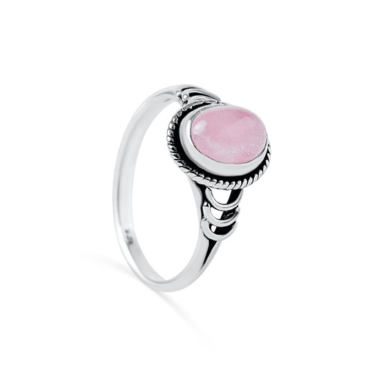 Anillo Cuarzo Rosa Eros