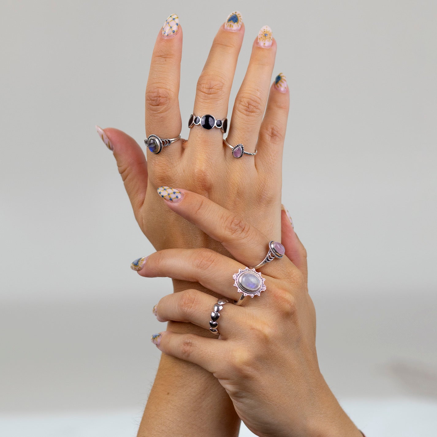 Anillo Cuarzo Rosa Eros