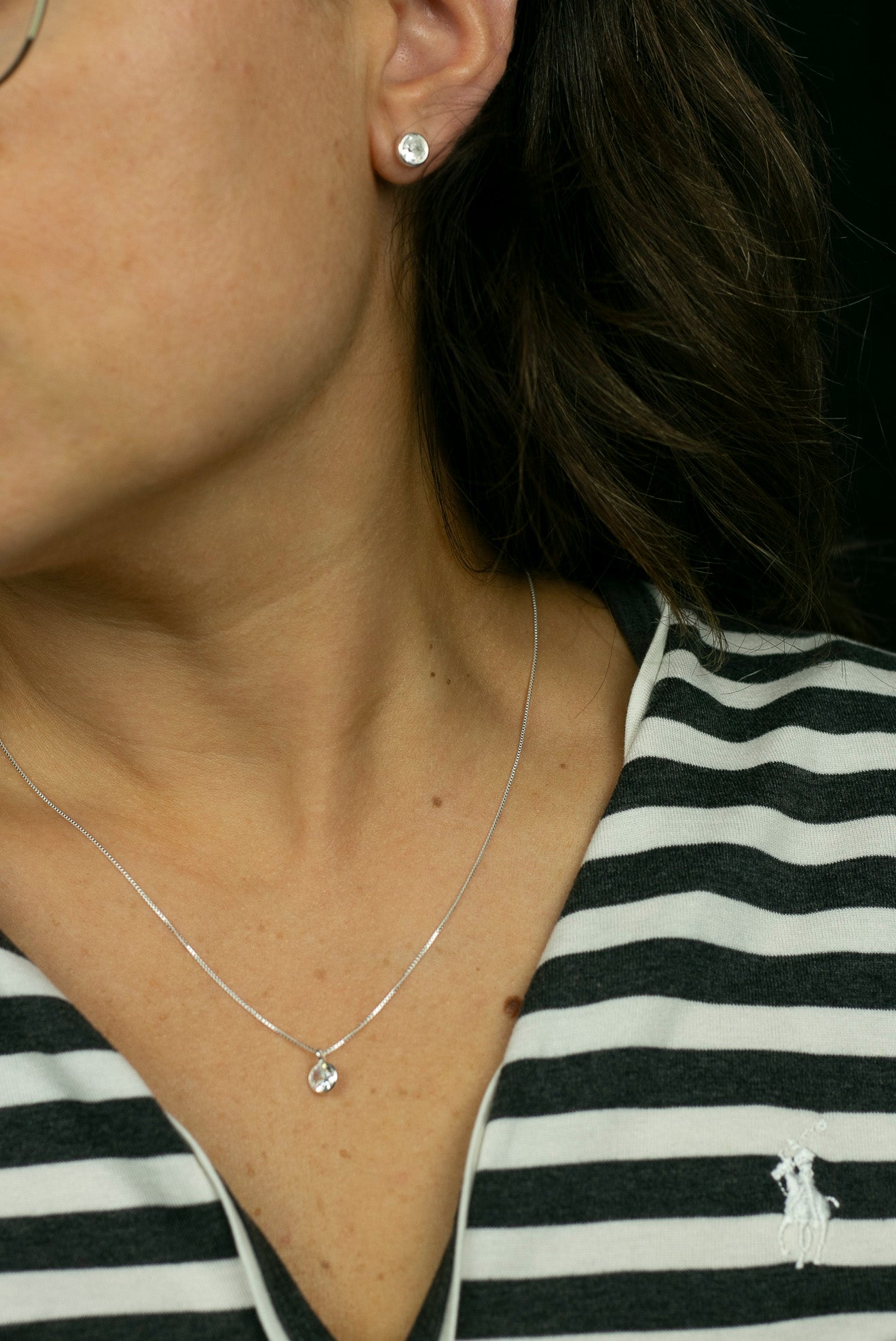 Pack Halo Collar + Aros Circón