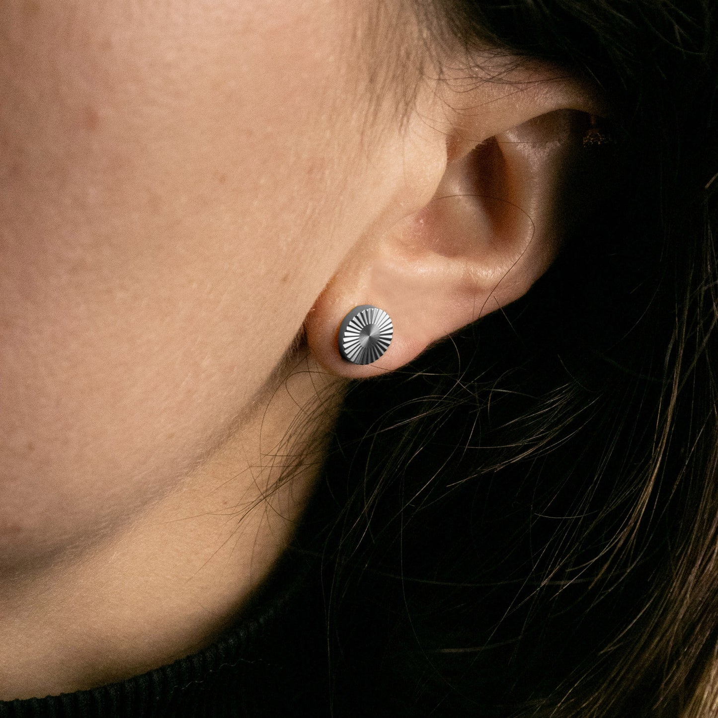 Aros Mini Elios Plateado