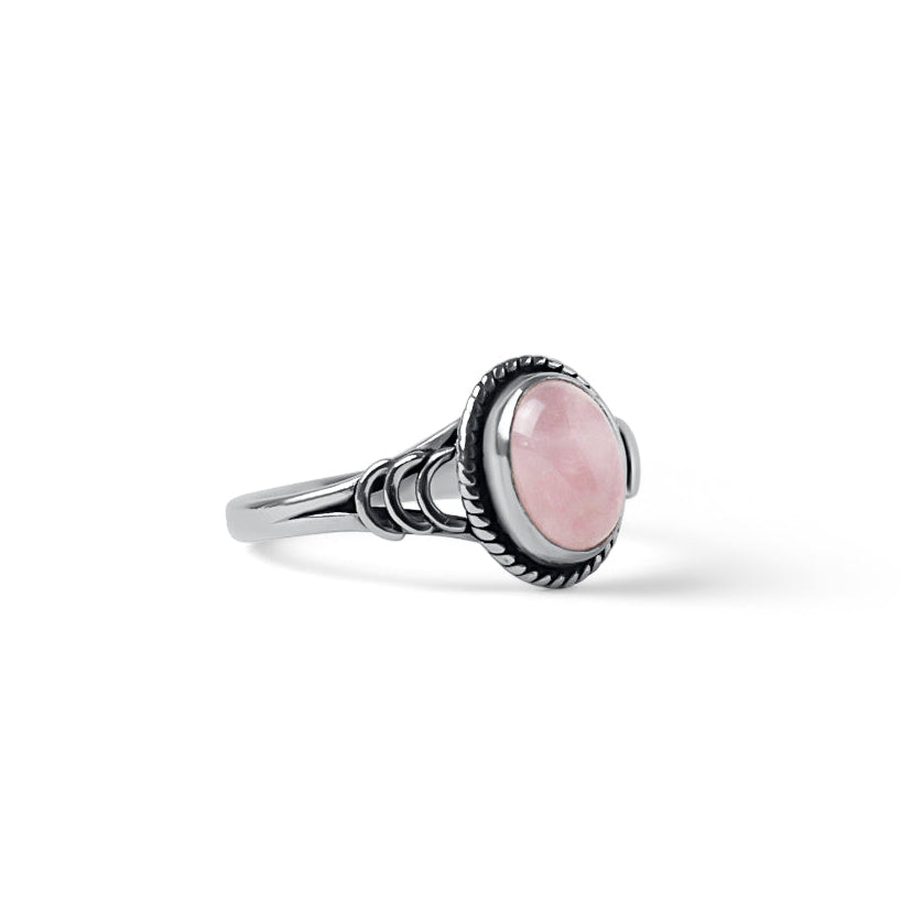 Anillo Cuarzo Rosa Eros