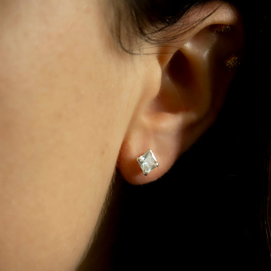 Aros Circón Cuadrados Astra